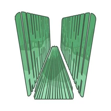 Matrix Code illustration 스톡 일러스트