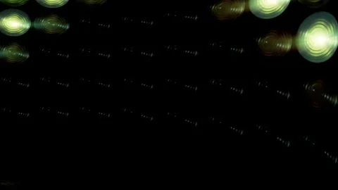 Matrix Code Rain Blue Distortion Stream Information Grid Stock Footage 339272771