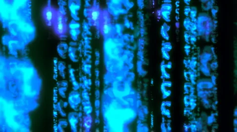 Matrix Coding digital data binary Numbers hacker technology Glowing Stockbeeldmateriaal 4737760