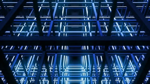 Matrix Cube World #3 Stock Footage 52141553