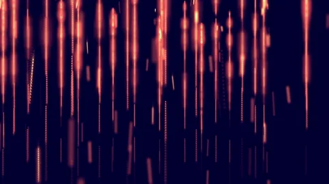 Matrix Data Fall Dark Loopable Background Stock Footage 65176161