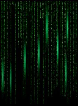 Matrix digital background beautiful banner wallpaper design illustration イラスト素材