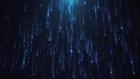 Matrix Digital Code Cyber Technology Background Stock Footage 310944269