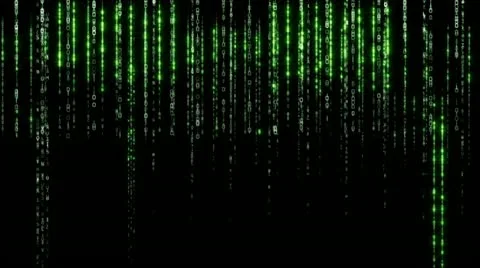 Matrix Effect 03 Data Stream Stock Footage 22307637