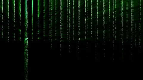 Matrix Effect 04 Data Stream Stock-Footage 22306274
