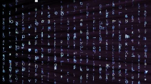 Matrix Video stock 8960572