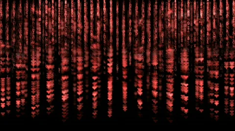 Matrix. Heart.  Stock Footage 328721