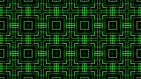 Matrix kareido background square Video stock 11287339