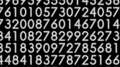 Matrix with moving decimal code numbers (zoom in-zoom out) 33 스톡 동영상 37867756