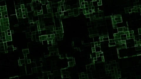 Matrix qube Stock Footage 7765069