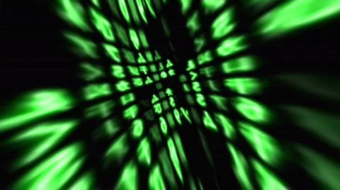 Matrix simulation Stock Footage 492008