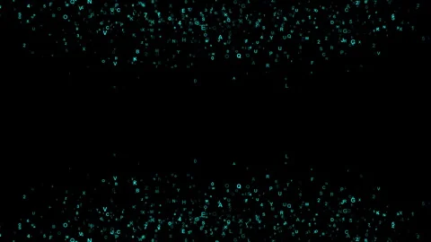 Matrix style binary code, Cyberspace in the form abstract background Video stock 341940330