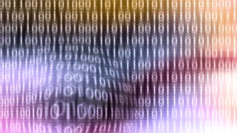 Matrix style randomly generated words letters numbers fonts characters symbols Stock Footage 270015715