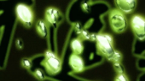 Matrix style randomly generated words letters numbers fonts characters symbols Stock Footage 270015887