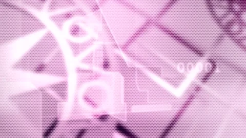 Matrix style randomly generated words letters numbers fonts characters symbols Stock Footage 270016865