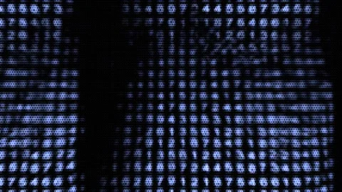 Matrix style randomly generated words letters numbers fonts characters symbols Stock Footage 270017449
