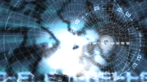 Matrix style randomly generated words letters numbers fonts characters symbols Stock Footage 270018343