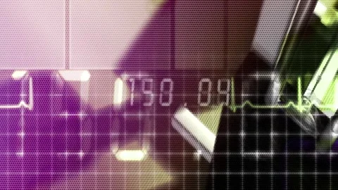 Matrix style randomly generated words letters numbers fonts characters symbols Stock Footage 270021111
