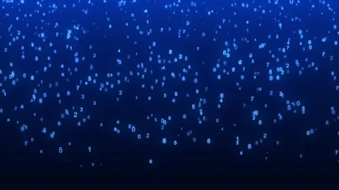 Matrix technology background. Cyber security with binary code. Video stock 262237208