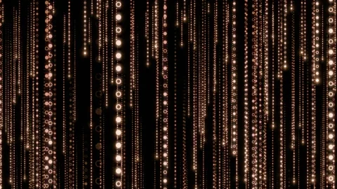 Matrix text rain dot a Vídeos de archivo 309698731