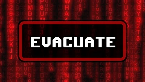 Matrix wt evacuate Video stock 94618342