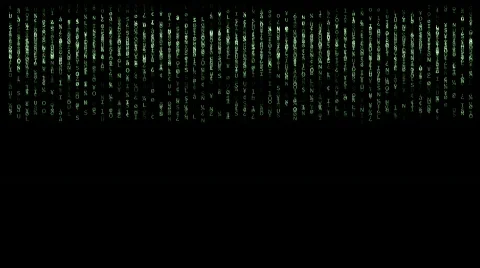 MatrixFall HD Stock Footage 498992