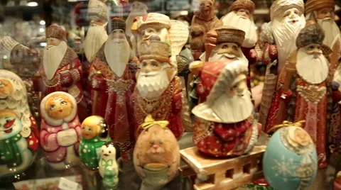 Matryoshka dolls 2 Stock Footage 53566610