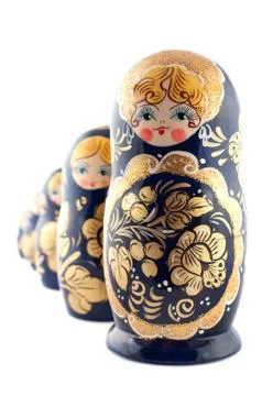 Matryoshka Foto stock