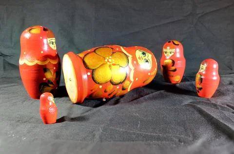 матрёшка1 Stock Photos