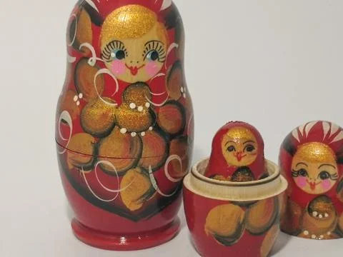 Matryoshkas Foto stock