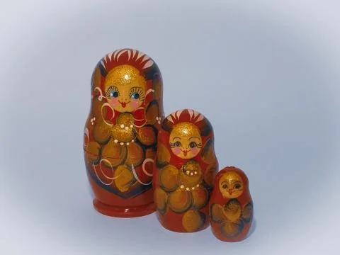 Matryoshkas Foto stock