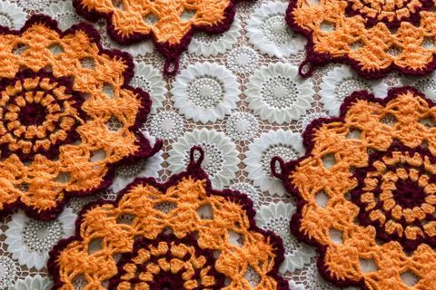 Mats for cups Stock Photos