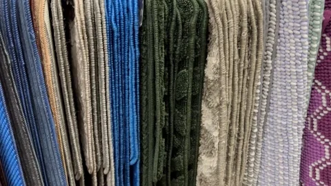 Mats on the floor Stock Footage 242625776