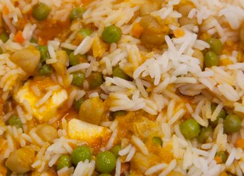 Mattar paneer Stock Photos