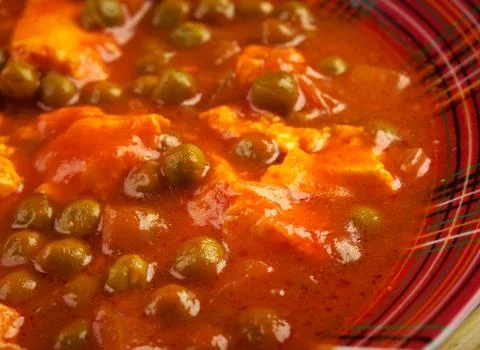 Mattar paneer Stock Photos