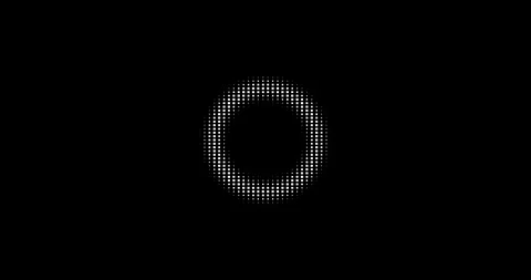 Matte circular element. 4K motion graphics element. Stock Footage 123062609