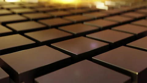 Matte cubes Stock Footage 162816559