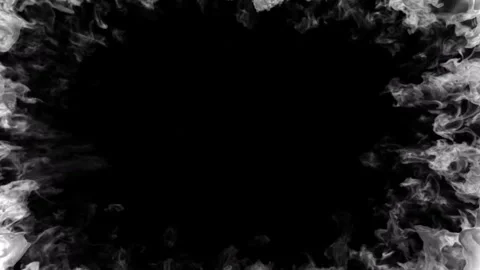 Matte Fire Transition Shockwave - High Quality Stock Footage Stock Footage 310747662