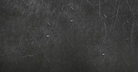 Matte gray metal surface is spoiled and scratched .Texture or background Foto stock