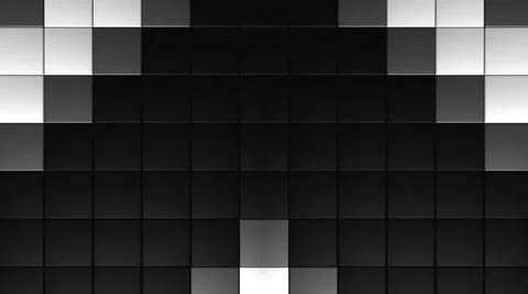 Matte Squares Pattern VJ Loop 22 Stock Footage 40207176