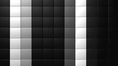 Matte Squares Pattern VJ Loop 16 Stock Footage 40208010
