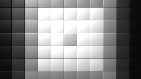 Matte Squares Pattern VJ Loop 13 Stock Footage 40208217