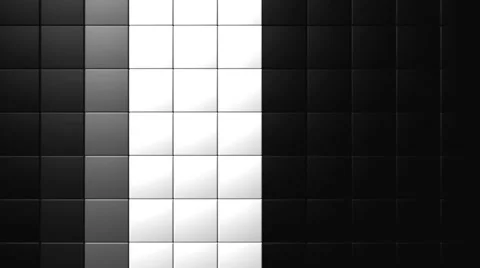 Matte Squares Pattern VJ Loop 11 Stock Footage 40208530