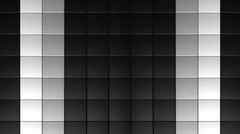 Matte Squares Pattern VJ Loop 7 Stock Footage 40209329