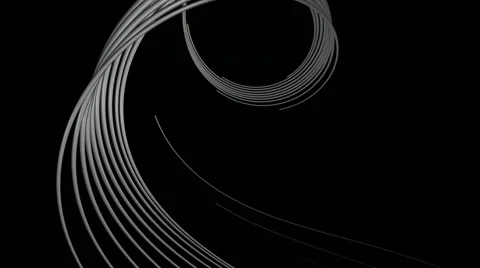 Matte stroke twisted Stock Footage 55435357