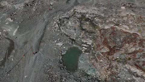 Matterhorn - Glacier Trail Stock Footage 319967063