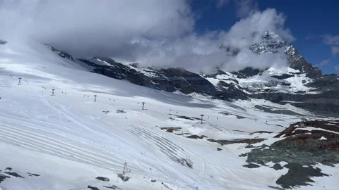 Matterhorn from Up High Stock Footage 198216548
