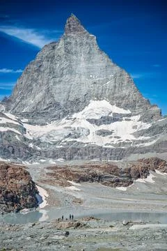 Matterhorn Peak Reflection Stock Photos