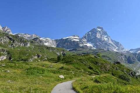 The Matterhorn. Stock Photos