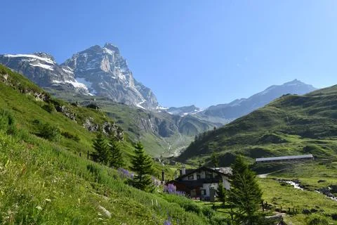 The Matterhorn. Stock Photos